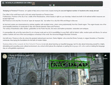 Tablet Screenshot of leonardo-florence.com